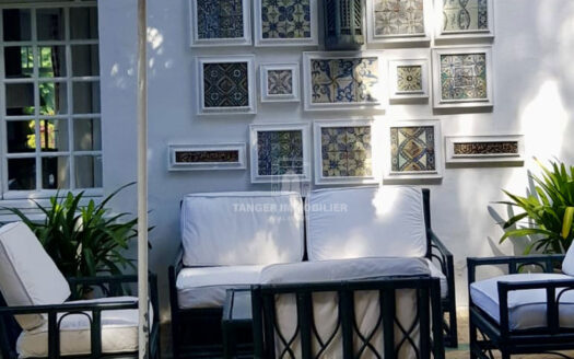 Jolie maison avec jardin à Marshan (Tanger)