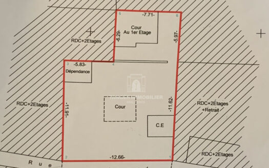 Grande maison à rénover dans le médina (Tanger)